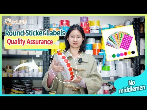 How We Test Round Sticker Labels for Real Applications