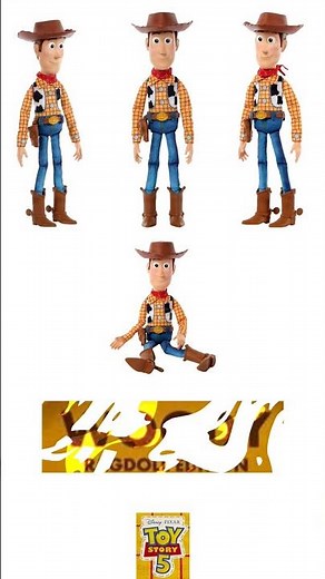 Toy Story 5 Ragdoll Woody 7-Inch Plush Doll