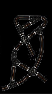 Procedural road system made in Unity #unity #gamedev #citiesskylines #procedural