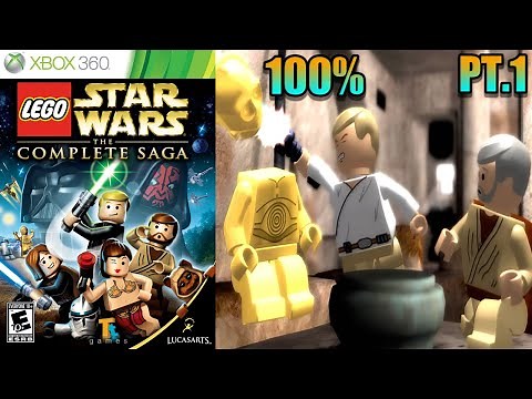 Lego Star Wars: The Complete Saga (Story Mode) [77] 100% Xbox 360 longplay pt.1