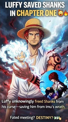 Luffy Saved Shanks in Chapter ONE?! 😱 | One Piece Final Saga #onepiece