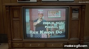 Rex Kwon Do Commercial - LOL - Bow to your Sensei!!! Napoleon Dynamite on Make a GIF