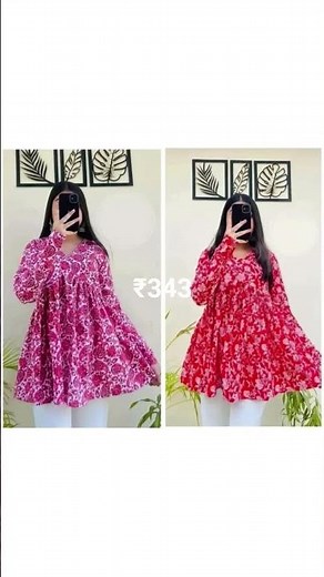 🌸 Best Women's Tops & Kurti Collection 2026 💖 | Floral Top | Embroidered Top | Budget Fashion Finds