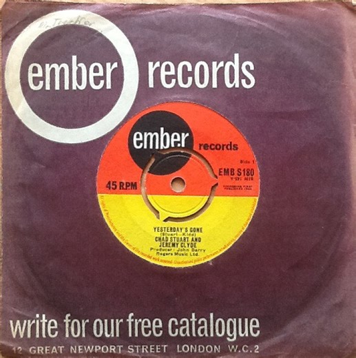 Chad Stuart And Jeremy Clyde - Yesterday's Gone