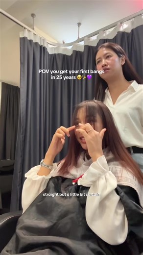 Transform Your Look: First Bangs After 25 Years