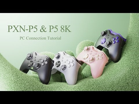 PXN P5 & P5 8K Gaming Controller & PC Connection Tutorial. #pxn #pxnp5 #controller #tutorial