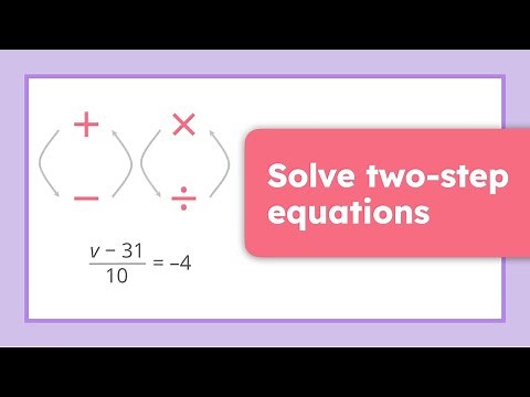 Solving Two Step Equations | 7th Grade Algebra | IXL Math