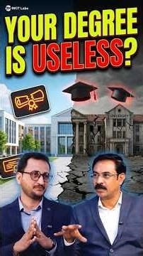 Degrees Are Useless Without This! || RKIT Labs #skills #experience #employment