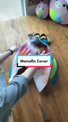 Mermaid Monofin Skin/Cover Tutorial