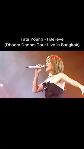 Tata Young Performs 'I Believe' Live in Bangkok