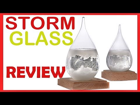 Weather Predicting Storm Glass Review - Weather Glass