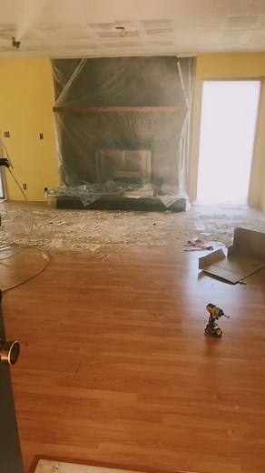 HOW TO REMOVE POPCORN CEILINGS!