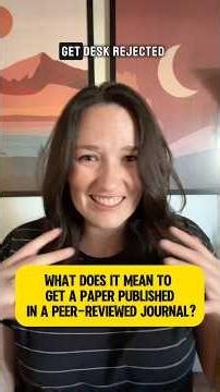 My paper got rejected so let’s talk about publishing