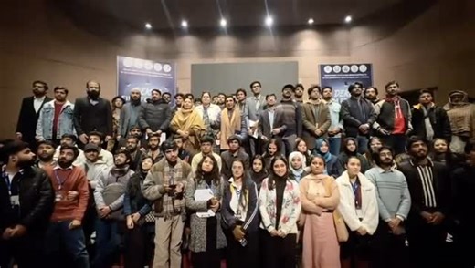 Film & Broadcast Media Society on Instagram: "we, the enthusiasts shouting out *DEKHO FILM FESTIVALLLLLLL* as a disclaimerx for the formal conclusion of the unforgettable Film Festival '26... 💖😇💞"