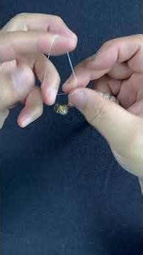 Pearl Knotting Skills from a Master Artisan ｜ Pearl Knotting | No tools needed| 老匠人的珍珠打结高招