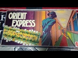 unboxing Orient Express board Game