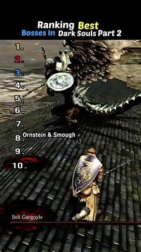 Ranking The Best Dark Souls Bosses #DarkSouls #Artorias #OrnsteinAndSmough #Gwyn