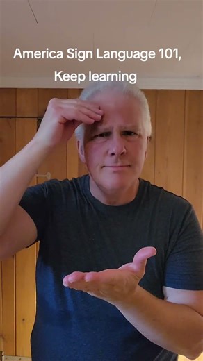 America Sign Language training content.