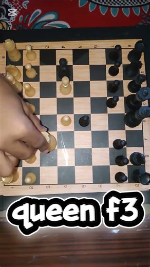 here's how to do checkmate in 4 moves.🤫