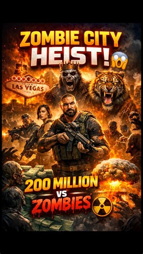 Las Vegas Ban Gaya Zombie City! Army of the Dead Full Story Hindi | #shorts #movieshorts #zombie