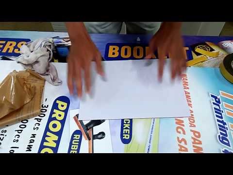 How to print reverse sticker on Acrylic