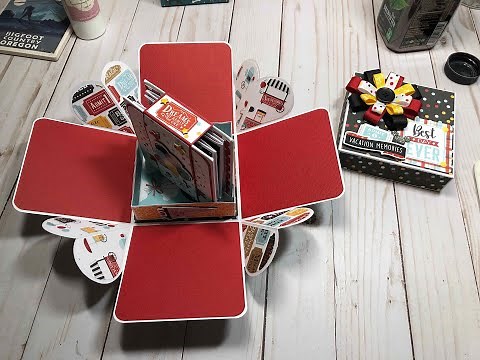 Squash Album Explosion Box Tutorial