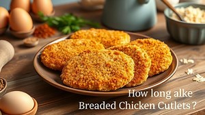 how long to bake breaded chicken cutlets? - Test Food Kitchen