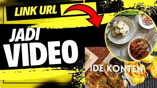 Cara Membuat Video Pakai Link URL / Artikel Ll