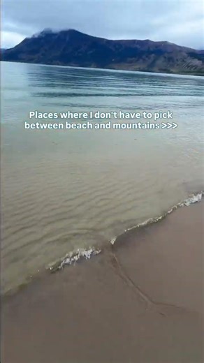 Places where I don't have to pick between beach and mountains...