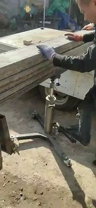 Floor Jack, Floor Jack Stand with Safety Chains, Heavy Duty Transmission Floor Jack, Metal Jack Stands, Racing Floor Jack, 1100lbs Capacity Black(from US Fast Arrival)