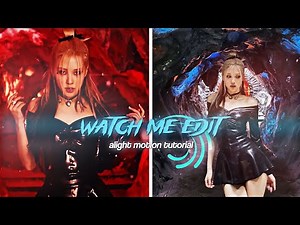 Watch me edit || Alight Motion tutorial