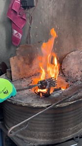 Creating a Unique Knife from Multiple Drill Bits #blacksmithing #knife #forging | Knives Project