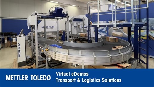 Transport Logistics Solutions - Live Virtual Demonstrations | METTLER… | Giovanni Giacometti