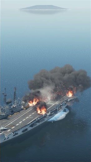 USS Gerald R. Ford Defends Against Missile Strike