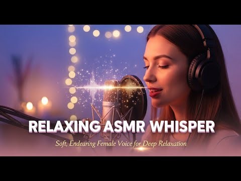 Relaxing ASMR Whisper with Soft, Endearing Female Voice