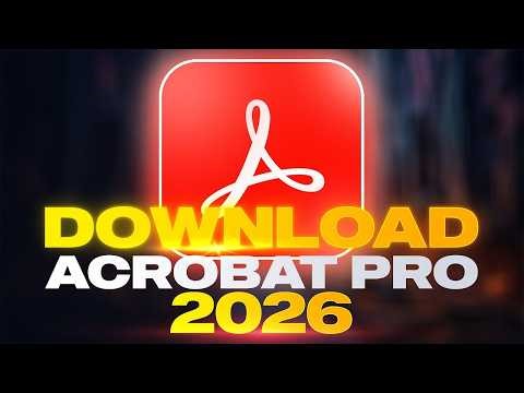 FREE COURSE: How to Use Adobe Acrobat Pro 2026 (Productivity Tutorial)