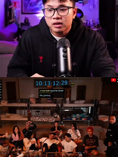 1 tahun vs 10 tahun di bandingin lucu banget loh #bigmo #niceguymo #marapthon2 #aaaclan