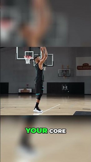 Curry's Shooting Secret: Core Power & Knee Alignment! #shorts