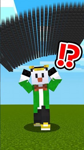 金床の雨が・・・？【マイクラ】#shorts ＃マイクラ #minecraft #マインクラフト