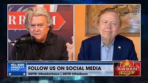 Had a hoot joining my pal Steve on his show 'War Room.' Take a listen! | Lou Dobbs