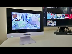 Genbolt Wireless Surveillance Camera System with NVR Monitor