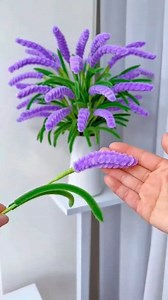 DIY Levender : How to Make Lavender Flower with Pipe Cleaners (Handmade Gift Ideas) #diy #flowers Transform simple materials into beautiful DIY Flower. Follow along as we create stunning floral designs with easy to find supplies prefect for adding a personal touch to any space or gift #diy #craft #diyideas #papercraft #paperflowers #papercrafts #levender #ᴍɪɴɪᴠʟᴏɢ #reels #creative #creativity #flower #viral #trending #artreel #diyhomedecor #diyflower #diyflowers #flowerlover #creativecraft #crea