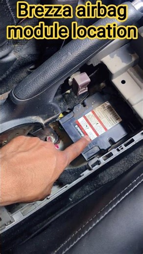 brezza Airbag model location please channel subscribe me 🙏 #automobile