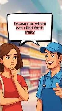 Learn English with Easy Dialogues | At the supermarket