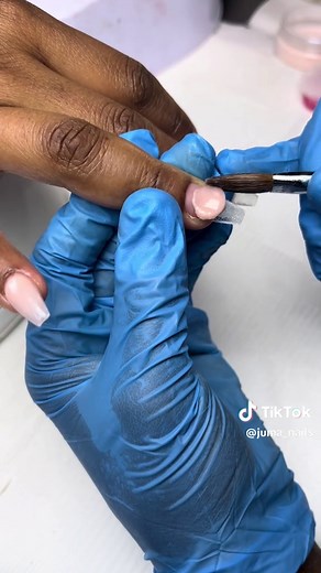 Coffin Shaped Acrylic Nails Tutorial | JumaNails Design