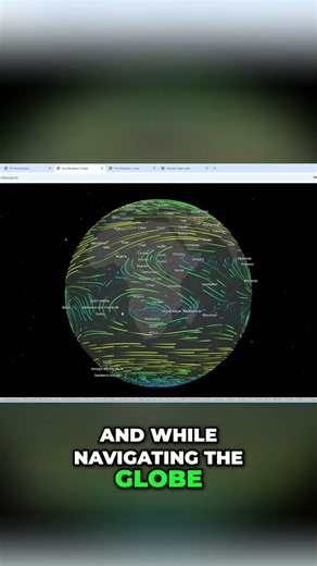 FlowRenderer on a 3D Globe