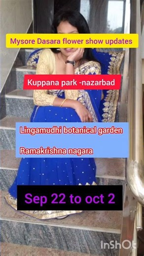 ಮೈಸೂರು ದಸರಾ flower show updates 2025/#dasara#mysore#pavithra vlogs#trending