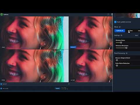 See What's New in Topaz DeNoise AI