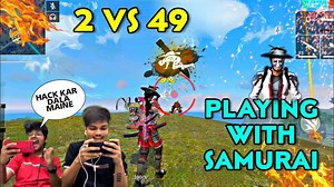 723K views · 10K reactions | Free Fire Rank Match || Samurai Playing Like Hacker Duo Vs Squad || Killing Machine Samurai Live Game | Two-side gamers | Facebook