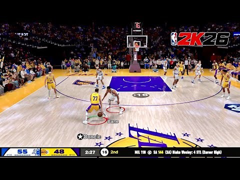 New NBA 2K26 Gameplay New Scoreboard, Shot meter, Shooting and more